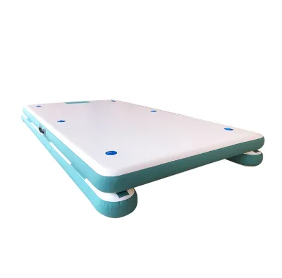 4M Water Inflatable Foldable Boat Luya Fishing Platform Floating Drop Stitch Pontoon Dock