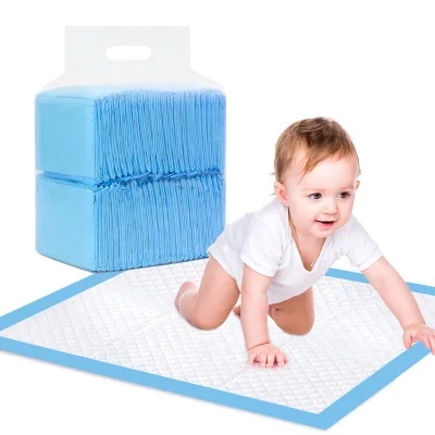 Large Super Absorbent Protective Fluff Bed Pads Pee Pad for Elderly Adult Kid Women Period Use Wholesale