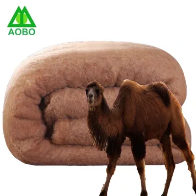 Warm Camel Hair Insulation Wadding for Quilts Duvets and Garments