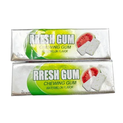 Bestar Watermelon Gummy Fruit Flavours Sweets White Box Bulk Wholesale Supply OEM Private Label for Children