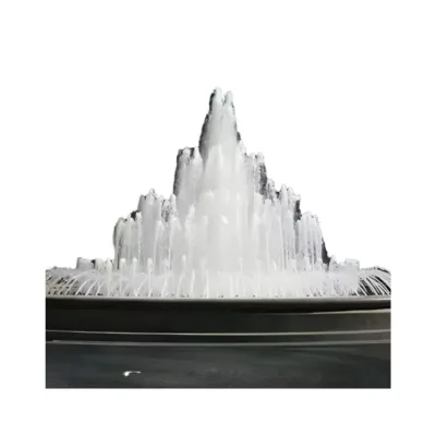 Modern Double-Headed Stone Fountain for Outdoor Garden High Quality Swimming Pool Waterfall Bracket