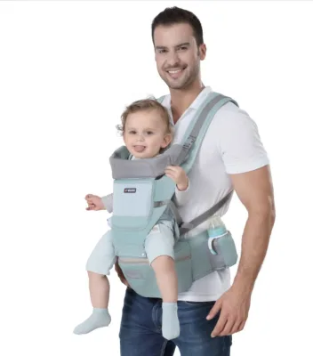 Casual Sports Backpack with All-Position 360° Baby Carrier Lumbar Support Simple Style for Newborn to Toddler (7-45 Pounds)