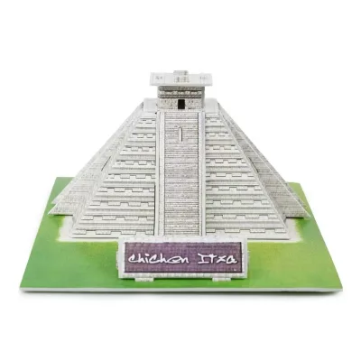 Maya Pyramid 3d Puzzle Model Custom Jigsaw Puzzle Manufacturer