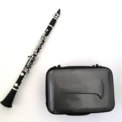 17 Keys Silver Plated Clarinet Bakelite Body Material