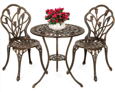 CAST ALUMINUM BISTRO SET