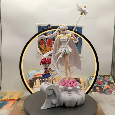 Pretty Guardian Sailor Moon Ncess Serenity Tiny Sailor Universe Decorative Figure Boxed Figurine Gift Decoration Collectible