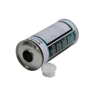Quart Empty Round Metal Chemical Paint Tin Cans Conetop Screw Top for Hardeners Factory Direct Sale