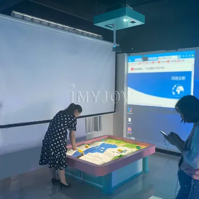Cheap Price Advertise Propaganda Interactive Sandbox Topographic Map Video Sand Table Projector System