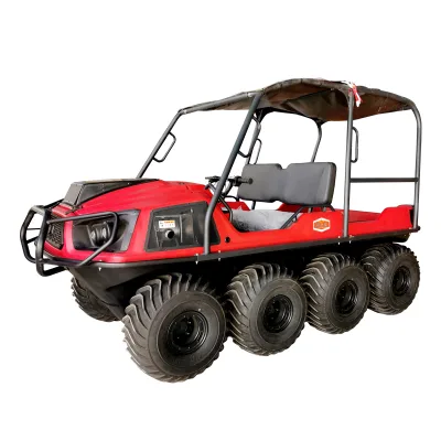 Made in China Manufacturer Water and Land Atv Double Driving Amphibious Vehicles for Adults Tourist Attractions