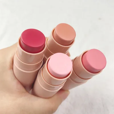 Hot Selling Double-head Blush Stick Face Makeup Vegan Blusher Long-lasting Waterproof Natural Blush Stick