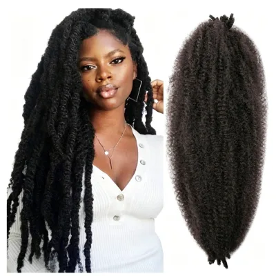 Synthetic Crochet Hair 24-inch 3-piece Set Kaneakalon European & American Fashion Machine Double Weft Long Curly Braiding Hair