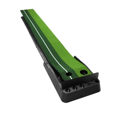 Wholesale Allshing AS-001 Golf Putting Green Trainer PP Grass Plastic Base Ambidextrous Design Automatic Ball Return Great for