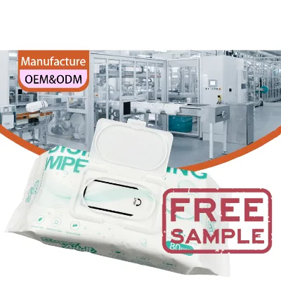 Premium Quality Washcloths for Adult Oem Spunlace Thoroughly Cleanse Oil-free Skin Care Adult Incontinence Wet Wipes
