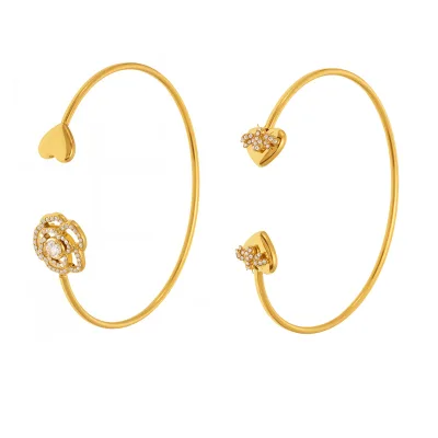Fashion and Classic 5A Zircon Fine Circle Bangle