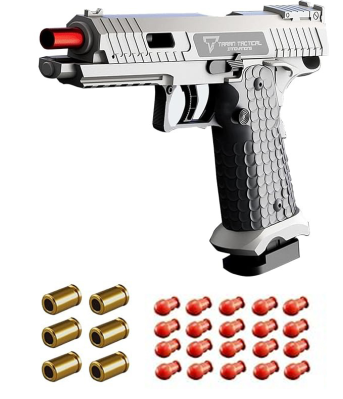 Soft Bullet Toy Gun TTI2011 Shell Ejecting Hot Selling Revolver Soft Bullet Safe Toy Gun