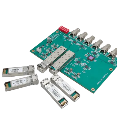 12G-SDI SFP Video Modules which Pass Pathological Signals Dual LC SFP Modules