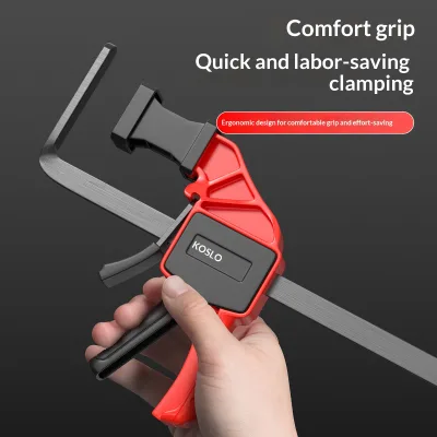 Quick Fix Low Profile Track Clamp, Woodworking Track Saw Guide Rail Base Holding Clamping Device