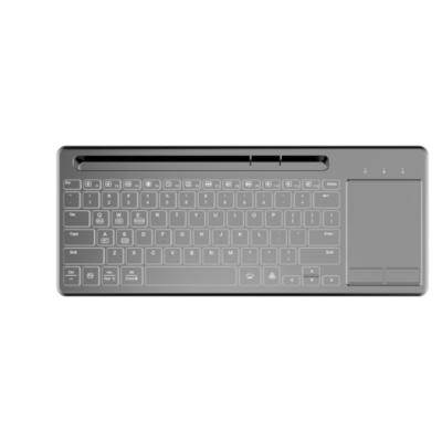 Wireless keyboard with touch pad