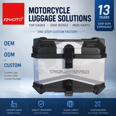 F2-MOTO 45L PP Motorcycle Rear Box Replacement Decal Storage Luggage