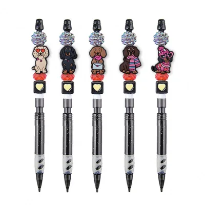Custom Pvc Focal Beads for Pen Making-Soft Material New Design CZ Brand Model Bead Pens CHS