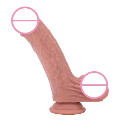 Hot Selling Adult Sex Products Liquid Silicone Dildos Vaginal Massagers Female Masturbators-100% Waterproof Soft BLQ