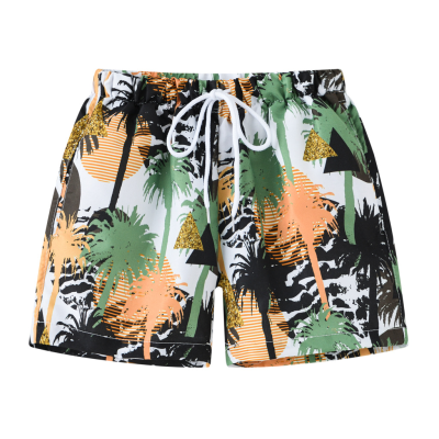 Wholesale Yellow Beach Shorts Swimwear Beach Shorts Waistband
