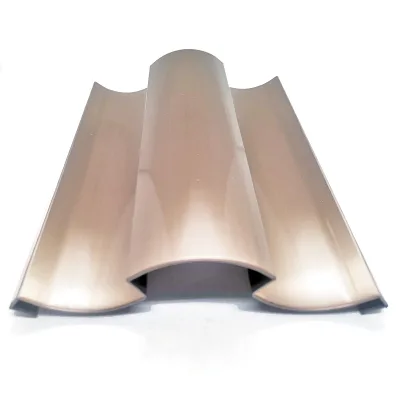 OEM ODM PVD Coated Stainless Steel Tile Trim Satin Champagne Gold Brushed Metal Wall Protection Floor Trim Profile