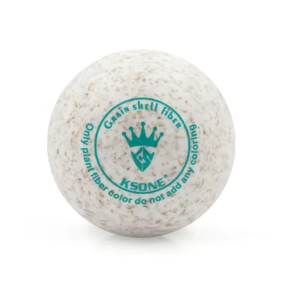 2.5 Inches Eco-friendly Material Customized Design Muscle Rehabilitation Chiropractic Solid Cork Fiber Self Massager Ball