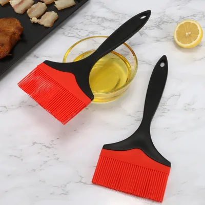 NB-1679 Wholesale Kitchen Large Silicone Oil Brush Heat Resistant Cooking Silicone Basting Brush