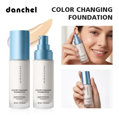 Wholesale Color Changing Liquid Foundation, Full Coverage Waterproof Matte Tinted Moisturizer Makeup, Support CPNP Custom Label