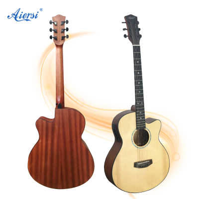 Professional Chinese Guitar Mahogany Guitar Neck Acoustic Electric Guitar