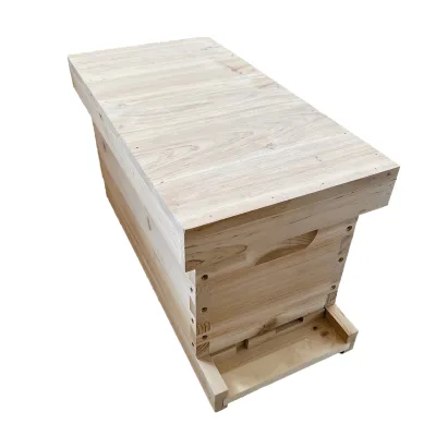 Chinabees Assembled Langstroth 5 Frames Nuc Rearing New Zealand Pine Wooden Timber Deep Beehive