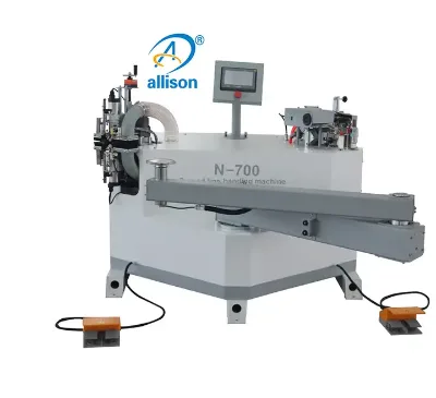 ALLISON Woodworking Curve Line Straight Edge Banding Machine Updated Edge Bander With Swing Arm N-700 for Wood Processing