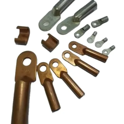 Welded Bended and Cut Copper Terminal Transformer Box Line Connection Copper Bars Product