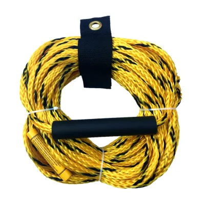 Towable PE Tube Rope 1-6K for Water Sports 2-Person Capacity up to 200kg Unisex