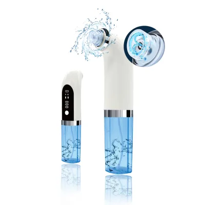 Women's Electric Small Bubble Vacuum Facial Kit Blackhead Acne Remover Pore Cleaner Machine Blackhead Suction Skin Rejuvenation