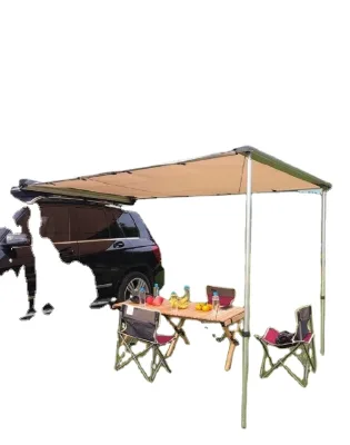 Toldos 4x4 Awning caravan Tent Car Roof Top 150x250cm Waterproof 2000-3000mm for 3-4 People