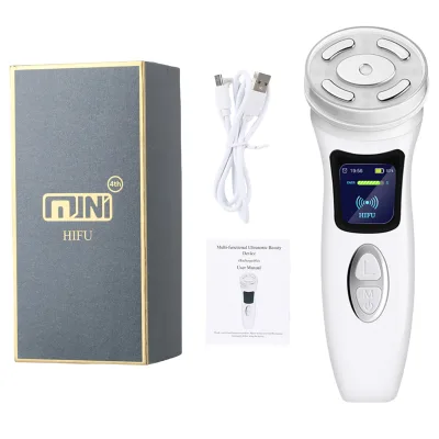 Hot Selling Hand held Home Use Beauty Equipment Waterproof Facial Massager Microcurrent Technology For Face Lifting