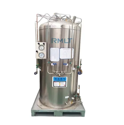 Portable Microbulk Tank Cryogenic Storage Tank New Tped Certificate 1M3