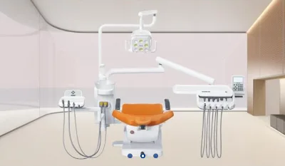 ISO-Certified GK Brand Electric Dental Chair Metal Treatment Table Assistant Instruments Accessories (Class II)-1-Year Warranty