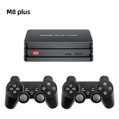 2.4G Wireless Game Box Support AV HD Wifi 4K Retro Game Machine M8 Plus 10000 Games Family TV Console Box