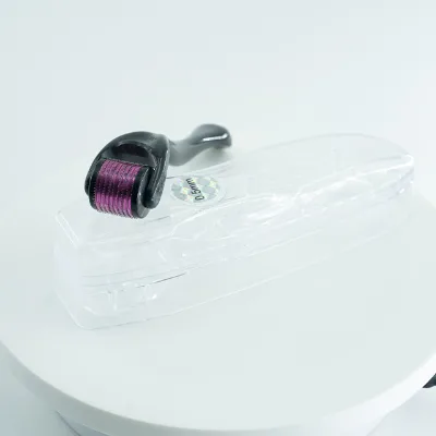 Custom logo Derma Roller 540 Microneedling Darma Roller Beard Growth Hair Roller Micro Needle Face Dermarol 0.5mm Dermaroller