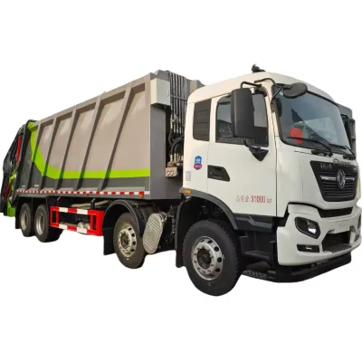 8*4 Garbage Collection Truck  Heavy-duty Compressed Garbage Truck