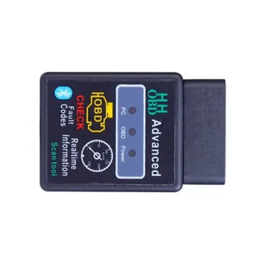 BT HH Car Diagnostic Tools Black Obd2 Automobile Elm327 V 2.1 Fault Detector Obdii Vehicle Elm327 Connection Obd2