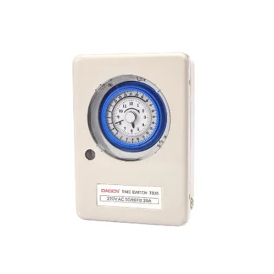 24h Time Switch, National Timer TB35 220VAC with Panel Mount