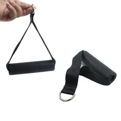 Gym Cable Handles Nylon Webbing Resistance Band Resistance Bands with Foam Handles