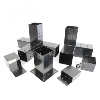 Factory Direct Sales Heavy Duty 4x4 Steel Pergola Brackets Kit Powder Coated Durable Outdoor Structural Metal Brackets