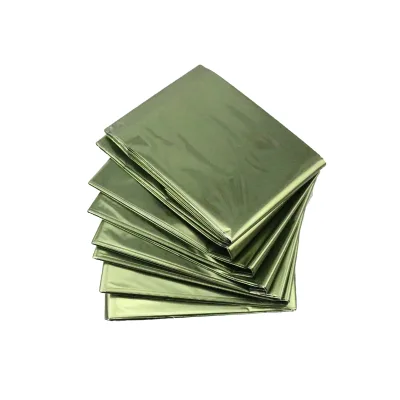 2024 Factory Hot Sell Mountain Climbing Sliver Emergency Thermal Blanket for Sale