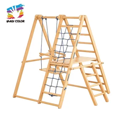 2020 Wholesale Indoor Large Wooden Swing Set for Children W01F002