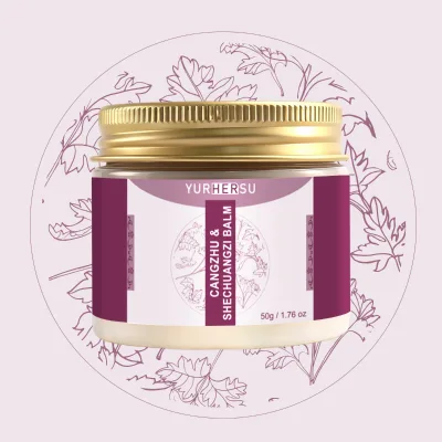 Whole Sale Herbal Balm with Atractylodes Cnidium Soothing Skin Salve for Comfort Multi-Purpose Plant-Based Ointment OEM/ODM